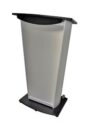 Lectern - Aluminum w Black Trim