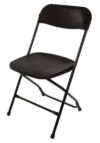 Chair - Black, Folding
