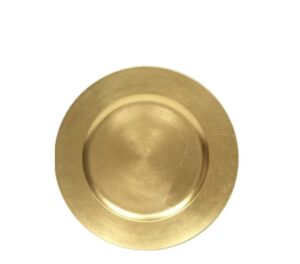 Charger Plate - Gold (per dozen)