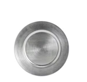 Charger Plate - Silver (per dozen)