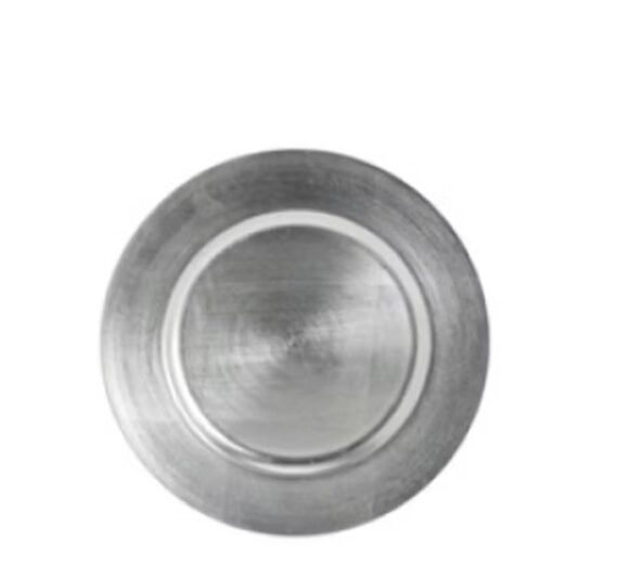 Charger Plate - Silver (per dozen)