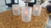 Votive/Candle Holder - White, Frost