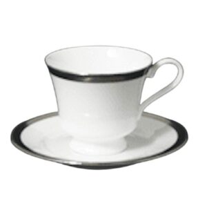 Platinum Rim - Coffee Cup ONLY (per dozen)