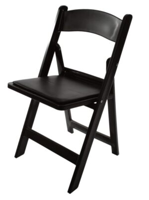 Chair - Black, Padded
