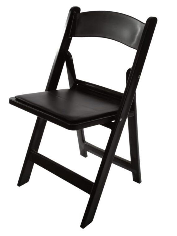 Chair - Black, Padded