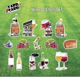 Yard Card - Wine (add-on)