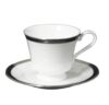 Platinum Rim - Saucer ONLY (per dozen)
