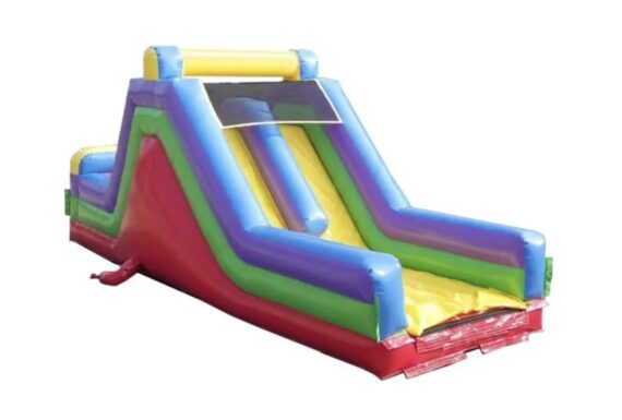 Rainbow Rock Climb Slide, Inflatable - 30'