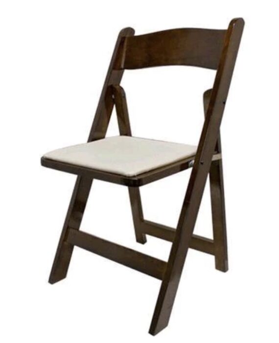 Chair - Dark Wood, Padded