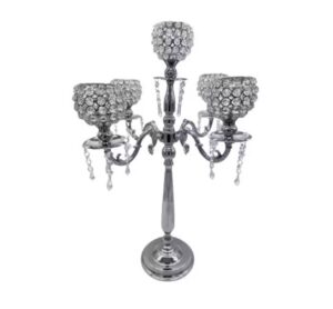 Candelabra, Crystal Candle Holder