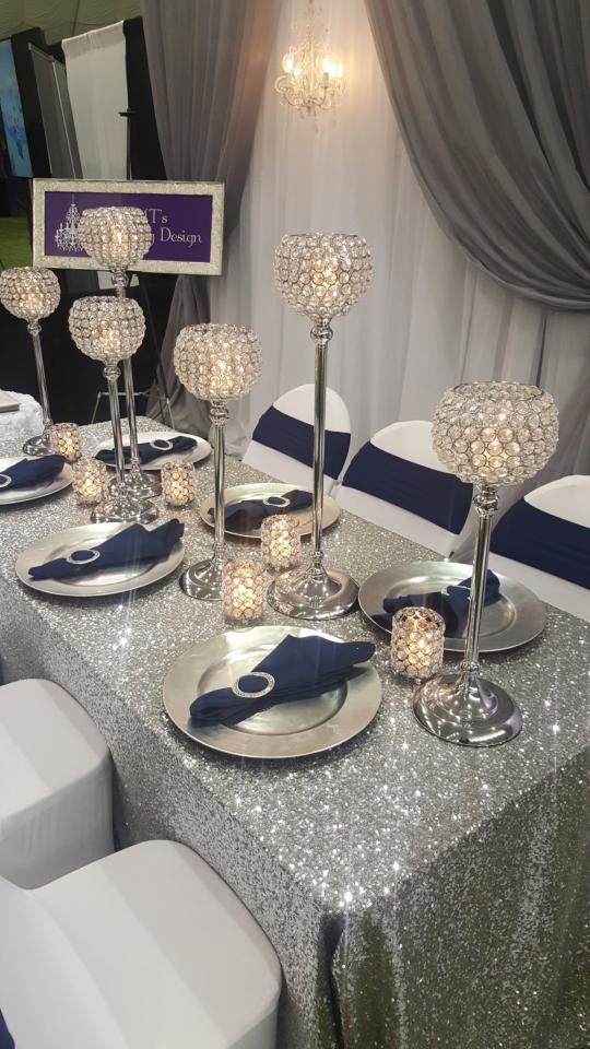 Crystal Trio - Candle Holder