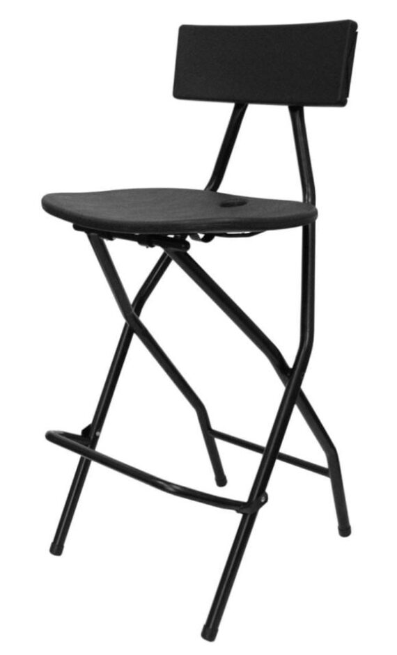 Chair - Black, Bar Stool