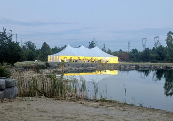 Lights, String - Installed (40x80)