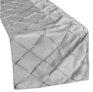 Runner, Pintuck - Silver