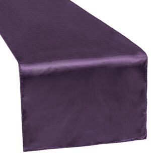 Runner, Satin - Aubergine