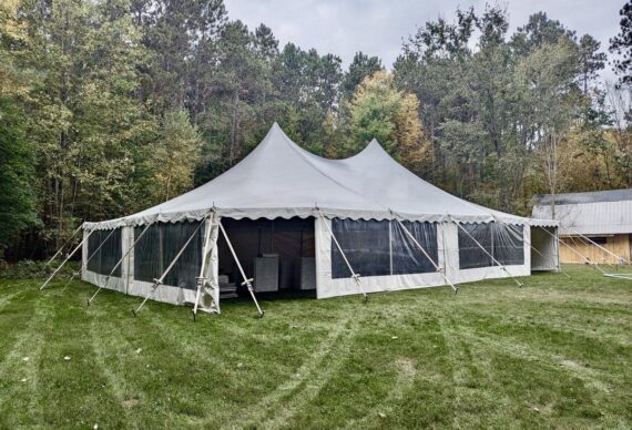 Sidewall - Pole Tent, Clear 20'