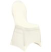 Chair Cover - Ivory, Spandex #604