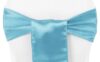 Sash - Satin, Light Turquoise