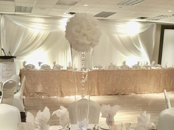 Tablecloth, Blush Sequin - 90" x 156"