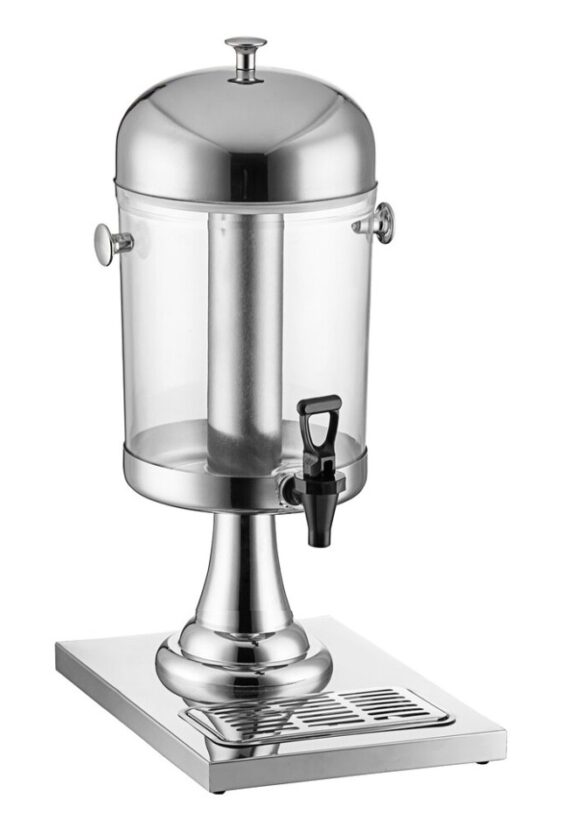 Beverage Dispenser, Silver - Single Tap (2 Gal)