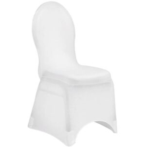 Chair Cover - White, Spandex #607