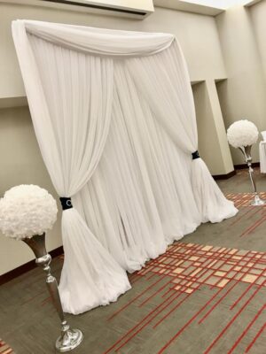 Backdrop - 7ft - 12ft - Installed