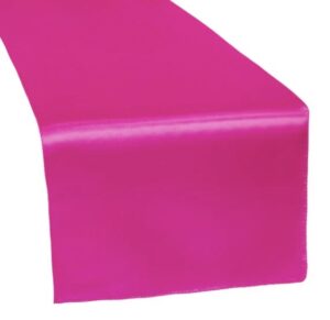 Runner, Satin - Fuscia