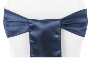Sash - Satin, Navy #525