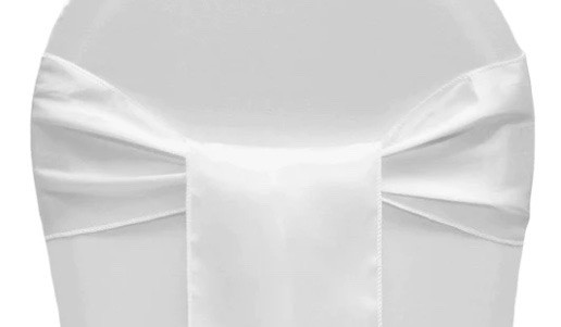 Sash - Satin, White #524