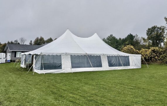 Sidewall - Pole Tent, Clear 20'