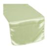 Runner, Satin - Tea Green