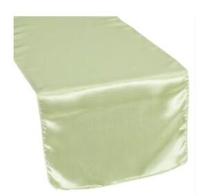 Runner, Satin - Tea Green