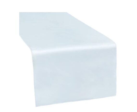 Runner, Satin - Baby Blue