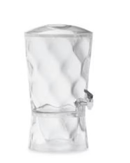 Beverage Dispenser, Acrylic - Single Tap (3 Gal)