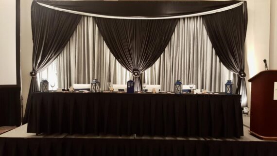 Backdrop - 13ft - 24ft - Installed