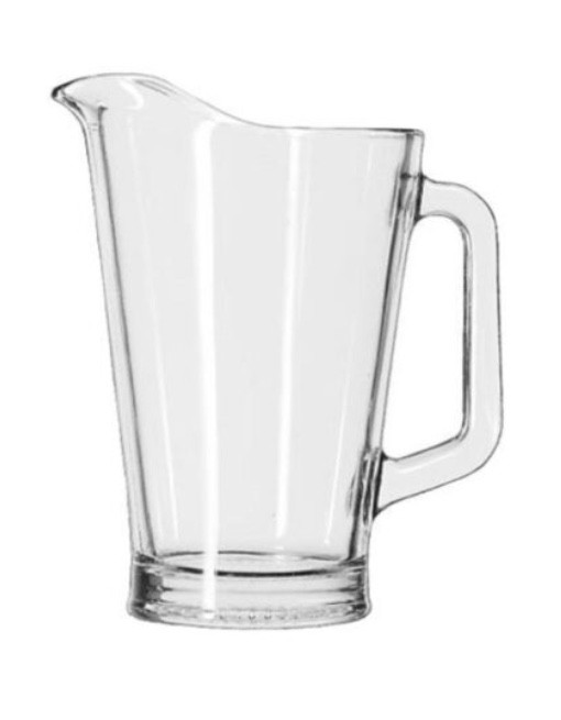 Water pitcher, glass 60 oz #3270