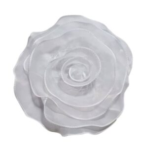 Organza Flower Pin 8"