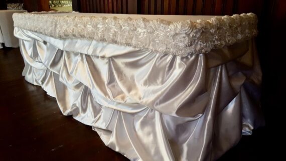 Head Table Draping 6ft - 8ft