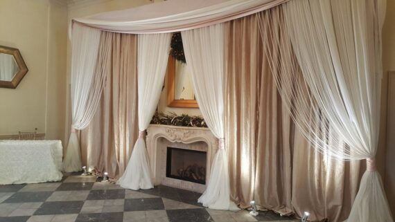 Backdrop - 13ft - 24ft - Installed