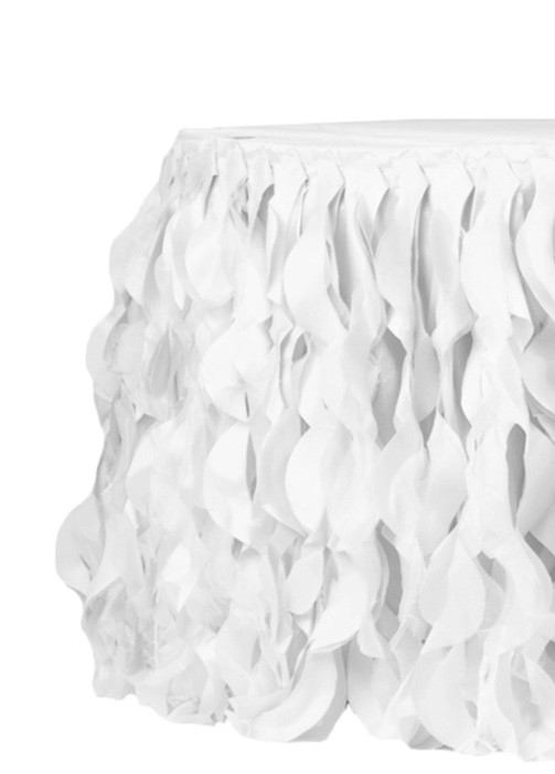 Skirting, White Cinderella - 21'