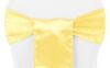 Sash - Satin, Yellow #521