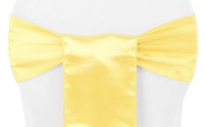Sash - Satin, Yellow #521