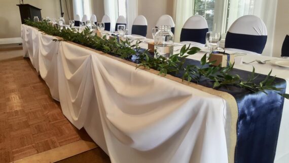 Head Table Draping 12ft - 18ft
