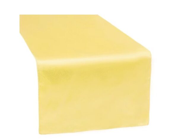 Runner, Satin - Yellow