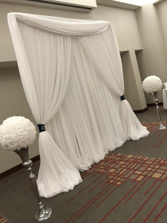 Silver Pedestal - 3ft