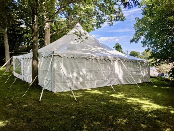 Sidewall - Pole Tent, Mesh 20'