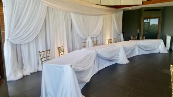 Head Table Draping 24ft - 32ft