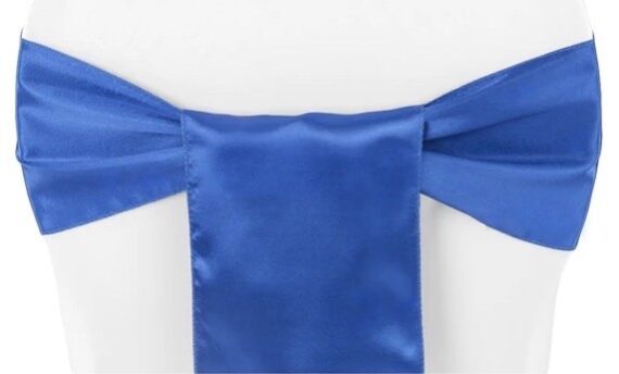 Sash - Satin, Royal Blue #519