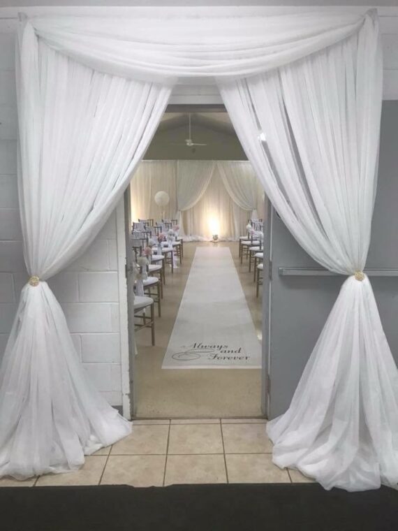 Entryway/Arch – 7ft – 12ft – Installed