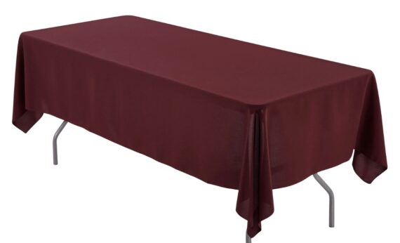Tablecloth, Burgundy - 54" x 120"